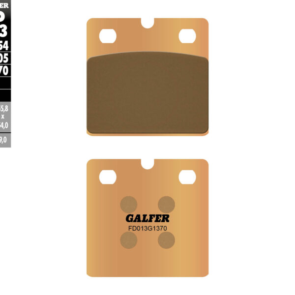 Galfer Klocki hamulcowe – FD013G1370