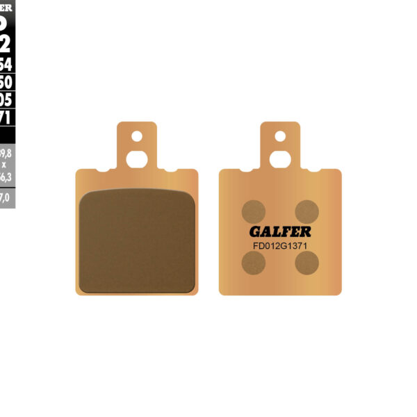 Galfer Klocki hamulcowe – FD012G1371