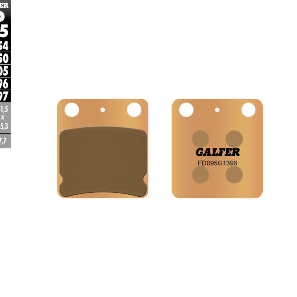 Galfer Klocki hamulcowe – FD095G1396