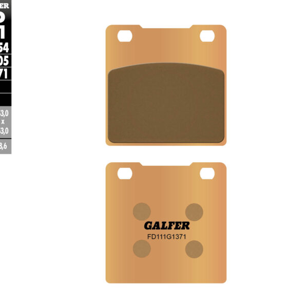 Galfer Klocki hamulcowe – FD111G1371
