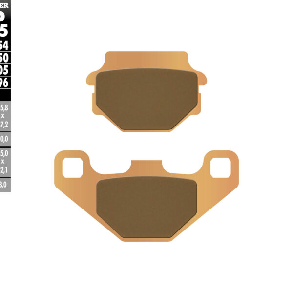 Galfer Klocki hamulcowe – FD075G1396