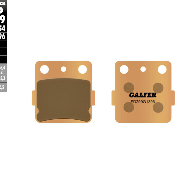 Galfer Klocki hamulcowe – FD299G1396