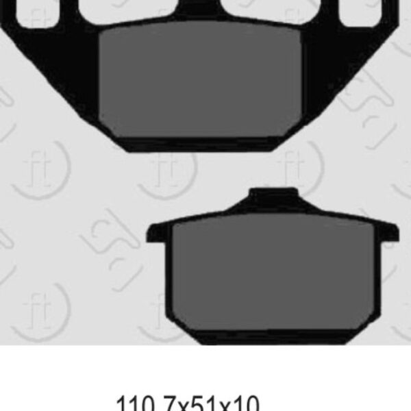 Galfer Klocki hamulcowe – FD062G1651