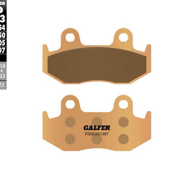 Galfer Klocki hamulcowe – FD063G1397