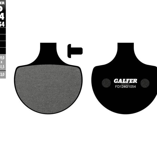 Galfer Klocki hamulcowe – HARLEY DAVIDSON – FD124G1054
