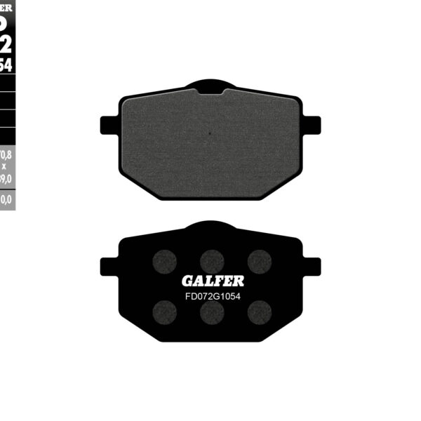 Galfer Klocki hamulcowe – YAMAHA XT600 (1985-1990)