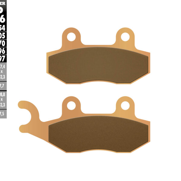 Galfer Klocki hamulcowe – FD086G1396