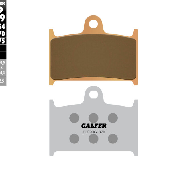 Galfer Klocki hamulcowe – FD099G1375