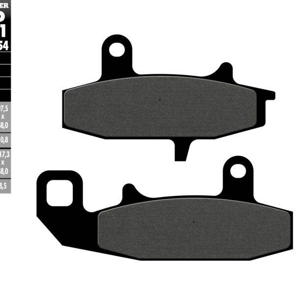 Galfer Klocki hamulcowe – FD101G1054