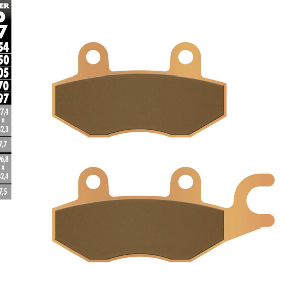 Galfer Klocki hamulcowe – FD117G1370