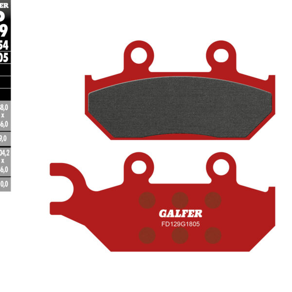 Galfer Klocki hamulcowe – FD129G1805
