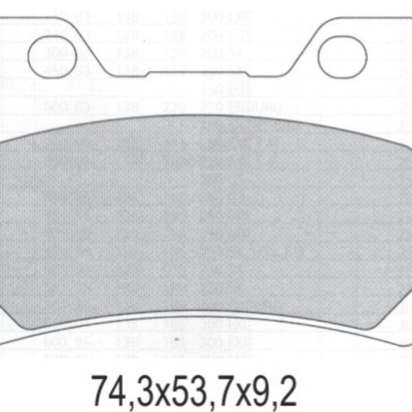 Galfer Klocki hamulcowe – FD143G1370