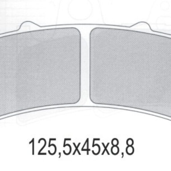 Galfer Klocki hamulcowe – FD155G1651