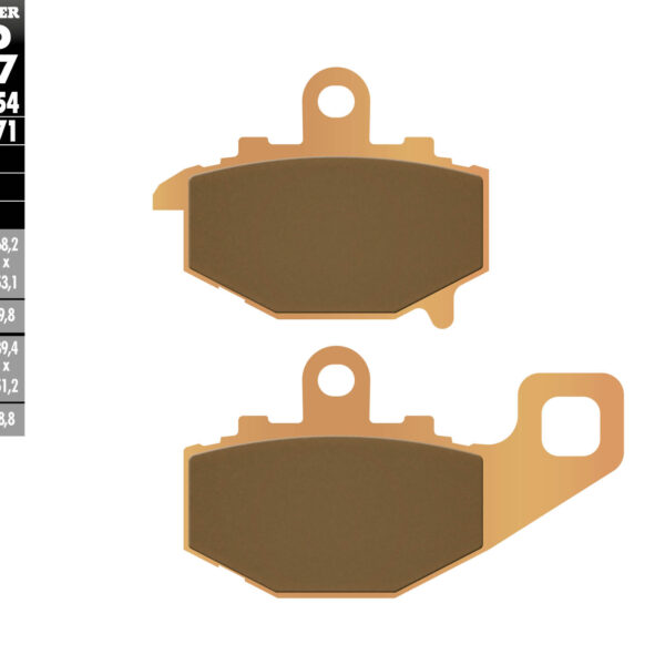 Galfer Klocki hamulcowe – FD167G1371