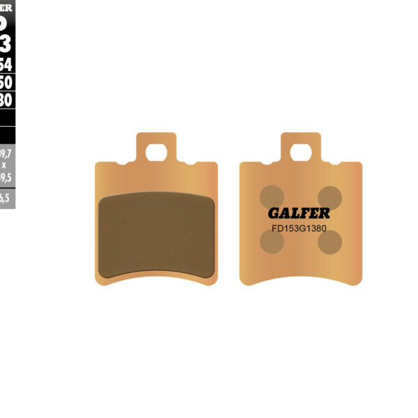 Galfer Klocki hamulcowe – FD153G1380