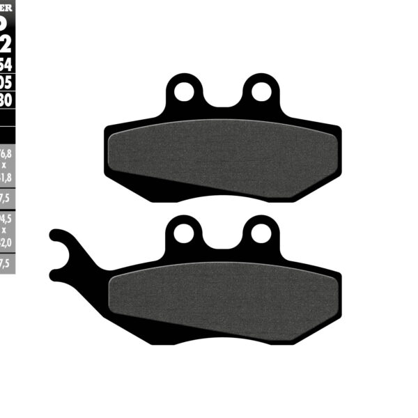 Galfer Klocki hamulcowe – FD162G1380