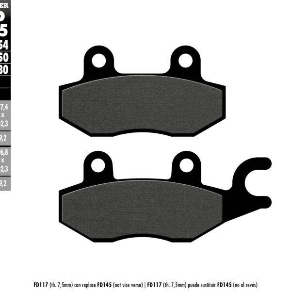Galfer Klocki hamulcowe – FD145G1054