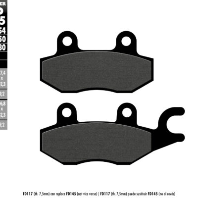 Galfer Klocki hamulcowe - FD145G1050