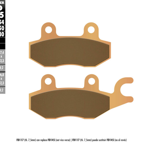 Galfer Klocki hamulcowe – FD145G1380