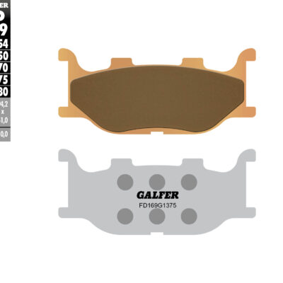 Galfer Klocki hamulcowe - FD169G1375