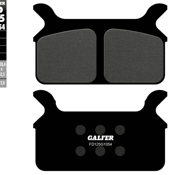 Galfer Klocki hamulcowe – HARLEY DAVIDSON – FD125G1054