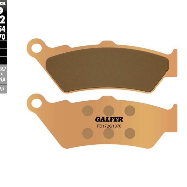 Galfer Klocki hamulcowe – FD172G1370