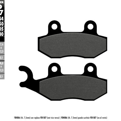 Galfer Klocki hamulcowe - FD187G1054