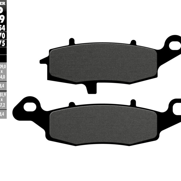 Galfer Klocki hamulcowe – FD179G1054
