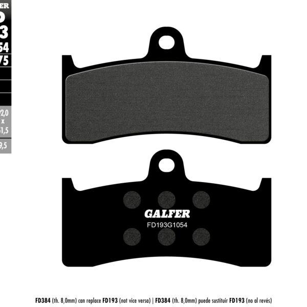 Galfer Klocki hamulcowe – FD193G1054