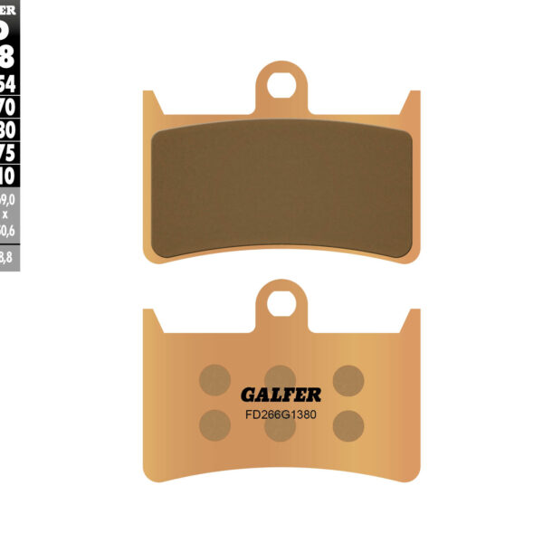 Galfer Klocki hamulcowe – FD178G1380