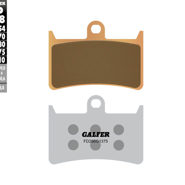 Galfer Klocki hamulcowe – FD178G1375