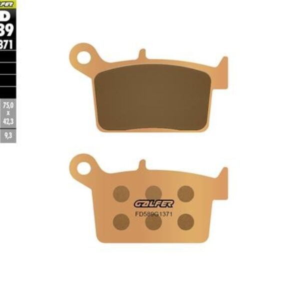 Galfer Klocki hamulcowe – FD589G1371