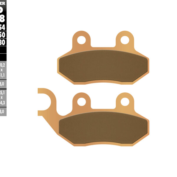 Galfer Klocki hamulcowe – FD188G1380