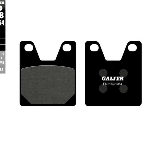 Galfer Klocki hamulcowe – YAMAHA R1 (1998-2000)