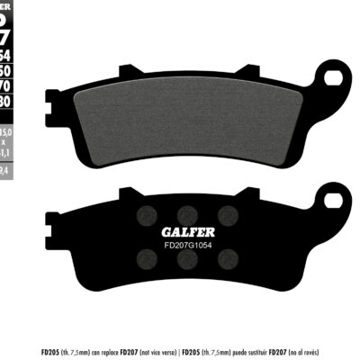 Galfer Klocki hamulcowe - FD207G1054