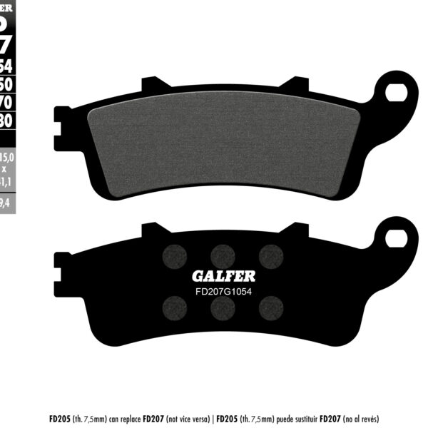 Galfer Klocki hamulcowe – FD207G1054
