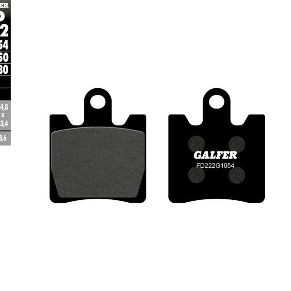Galfer Klocki hamulcowe – SUZUKI AN 250/400 – FD222G1054