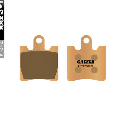 Galfer Klocki hamulcowe - FD222G1380