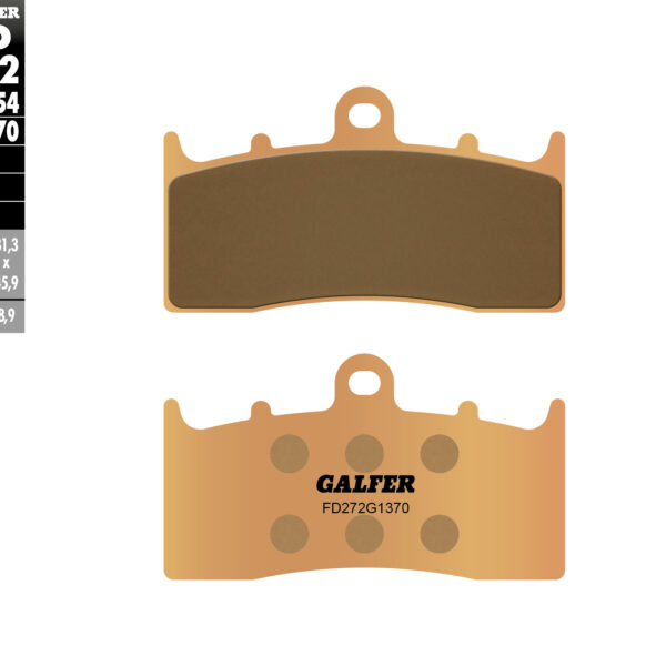 Galfer Klocki hamulcowe – FD272G1370