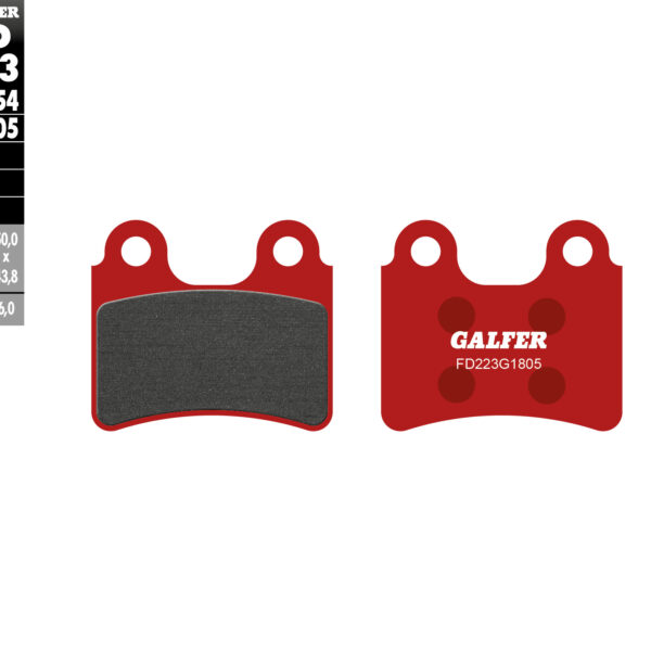 Galfer Klocki hamulcowe – FD223G1805