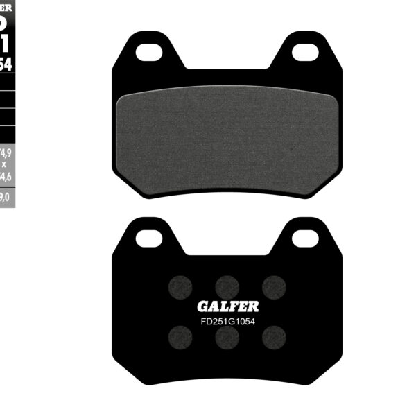 Galfer Klocki hamulcowe – BMW K 1200 LT () TYŁ (1997-2009)