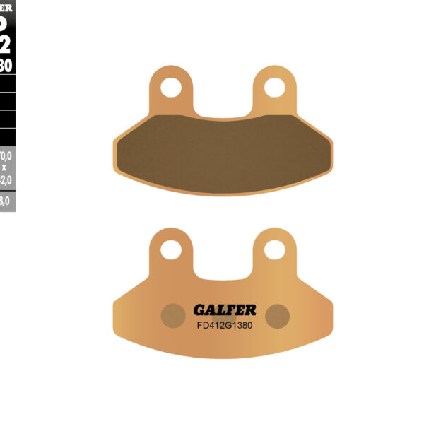 Galfer Klocki hamulcowe – FD412G1380