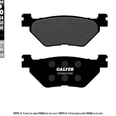 Galfer Klocki hamulcowe - FD260G1050