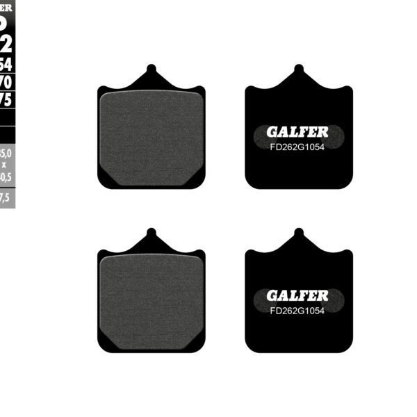 Brembo Klocki hamulcowe – FD262G1054