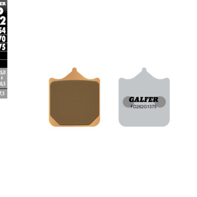 Galfer Klocki hamulcowe - FD262G1375