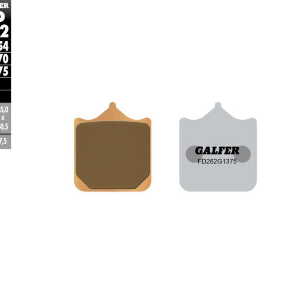 Galfer Klocki hamulcowe – FD262G1375