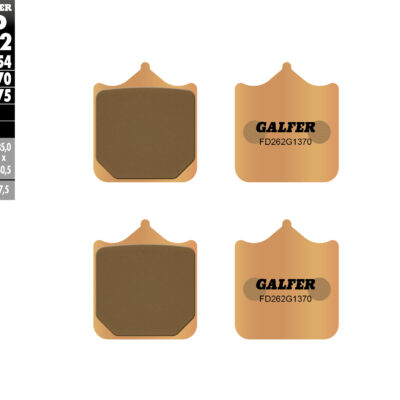 Brembo Klocki hamulcowe - FD262G1370