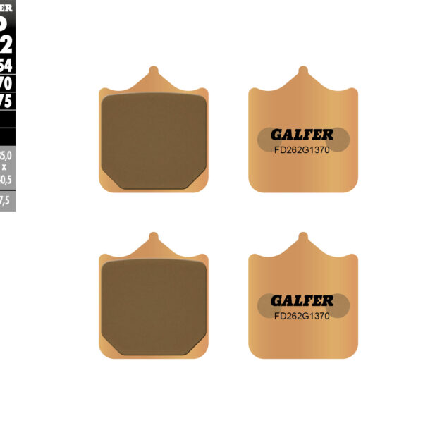 Brembo Klocki hamulcowe – FD262G1370