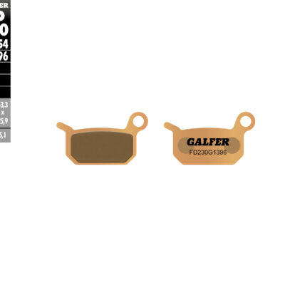 Galfer Klocki hamulcowe - KTM SX50/65 TYŁ