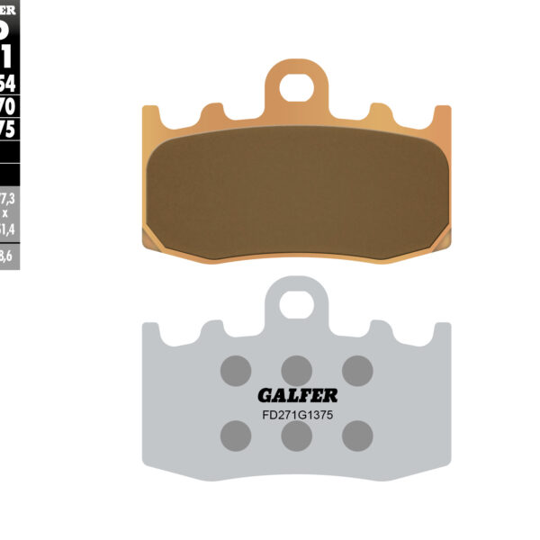 Galfer Klocki hamulcowe – FD271G1375